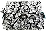 Kalencom Midi Coated Diaper Buckle Bag, Toile Black/White by Kalencom