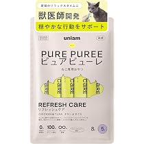 Amazon | 【獣医師が自ら開発】 ユニアム ピュアピューレ 猫 おやつ
