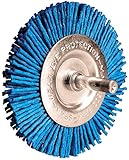 Century Drill and Tool 77443 Fine Nylon Abrasive Radial Brush, 4-Inch [並行輸入品]
