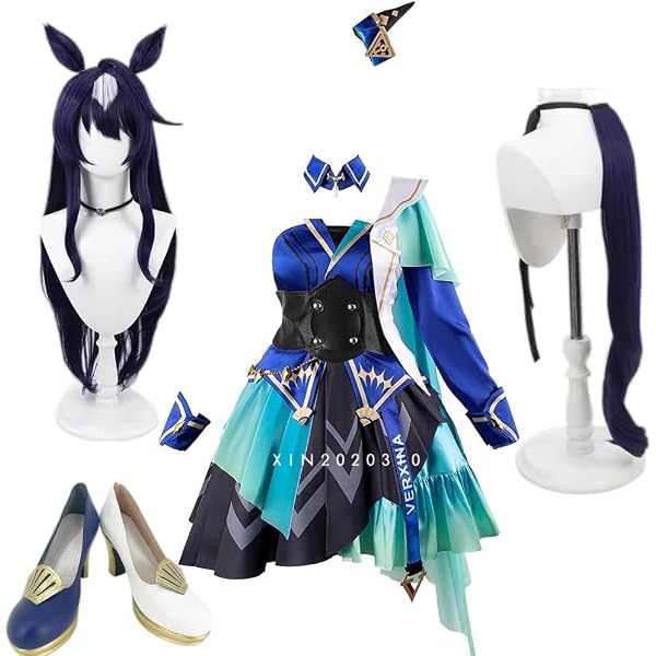 Amazon.co.jp: [エルフ森林] ウマ娘 ヴィルシーナ コスプレ 衣装セット