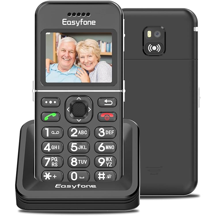 Easyfone PrimeA6 4G Big Button Feature Cell Phone EasytoUse