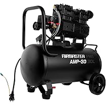 Amazon | 静音オイルレスコンプレッサー 30L AMP-30 | エア