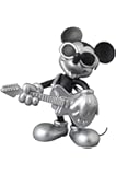 UDF ROEN collection MICKEY MOUSE (GRUNGE ROCK Ver.) BLACK &SILVER(ノンスケール PVC製塗装済み完成品)