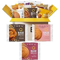 Amazon | 【腹持ち・ボリューム◎】ベースブレッド 3種 12袋 パン