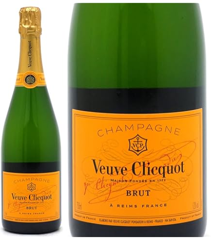 Amazon.co.jp: ヴーヴ・クリコ イエローラベル ブリュット 750ml