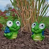 Smart Solar 3593WRM2 Smart Solar Snail Garden Pal Art (2 Pack) [並行輸入品]