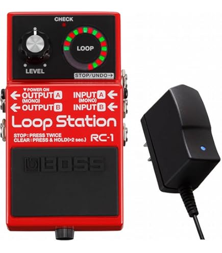 BOSS RC-1 (ACアダプター付き！) Amazon | BOSS/RC-1 Loop Station［純正ACアダプター同時購入