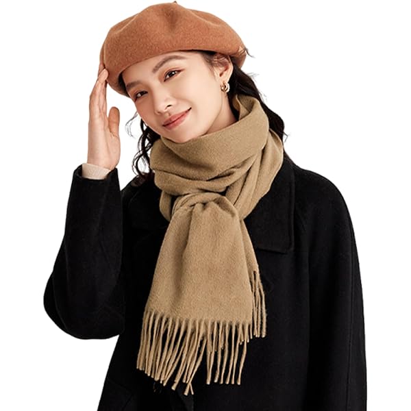 【美品】最終お値下げ 内モンゴル産カシミヤ100％無地ストール macocca（マコッカ） ストール マフラー 内モンゴル産 カシミヤ100