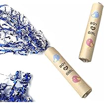 Amazon.co.jp: Boy or Girl 性別発表 散らからない クラッカー