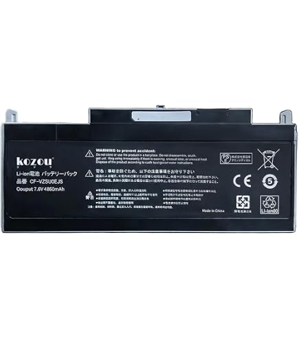 Amazon.co.jp: CF-VZSU0EJS 7.6V 4860mAh 36Wh 互換バッテリー 適合 CF