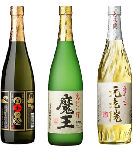 元老院・白玉の露 1.8㍑×6本セット 白玉醸造芋焼酎セット 白玉の露・魔王・元老院 - tosaya