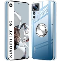 Amazon.co.jp: Xiaomi 12T ケース クリア リング付き Xiaomi 12T Pro
