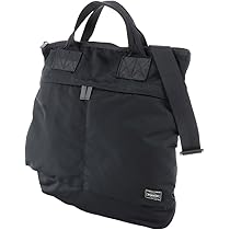 Amazon | [ポーター] 2wayヘルメットバッグ 1.ブラック | トートバッグ