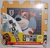 [ワットキッズウォント]What Kids Want Secret Life of Pets Soft Foam Hopscotch Play mat [並行輸入品]