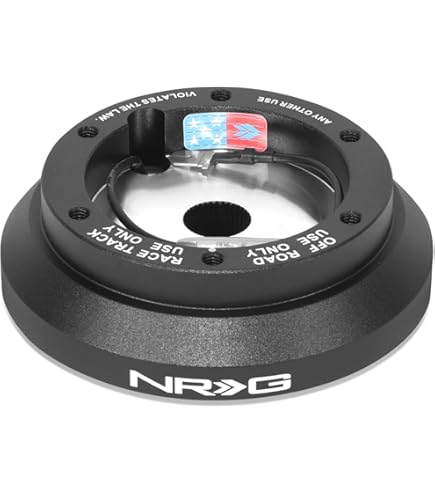 正規品]NRG クイックリリース SRK-400BK ブラック 薄型 ｜ステアリング 