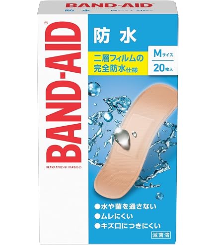 Amazon.co.jp: BAND-AID(バンドエイド) 救急絆創膏 肌色タイプ Mサイズ