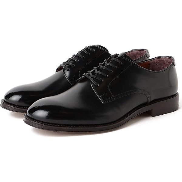 BEAMS HEART ガラスレザー 外羽根プレーントゥー DARK BROWN BEAMS HEART（ビームス ハート）ガラスレザー 外羽根 プレーン