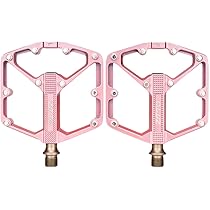 Amazon | Prasku マウンテンバイクペダル ピンク 滑り止め