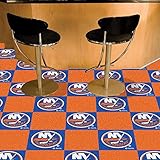 Fanmats新しいYork Islandersチームカーペットタイルサイズ= 18 " x18 "タイルnhl-10697