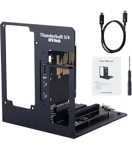 eGPU(電源あり) TH3P4G4 Thunderbolt Amazon.co.jp: Mini eGPUエンクロージャ Thunderbolt 3/4、外部