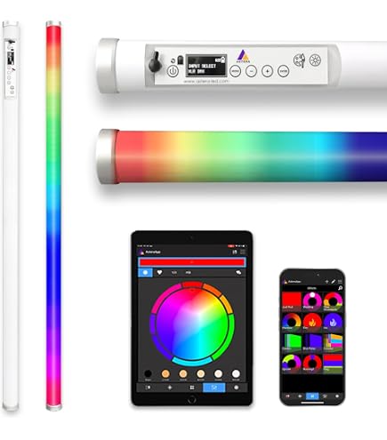 Amazon | FalconEyes Aparo Meteor 30 RGBWWチューブ型撮影用ライト