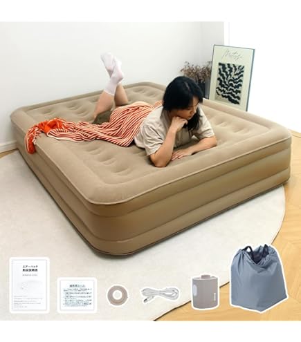 Amazon.co.jp: coody エアベッドファースト (ダブル40cmサイズ