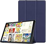 Fire HD 10 ケース2023新型 第13世代 10.1インチ専用保護カバー 全面保護ケースPUレザー製 軽量 薄型 スタンド機能 衝撃吸収 Fire hd10 2023タブレットケース専用 (ブルー)
