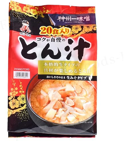 Amazon | 神州一味噌 かに汁20食入り | 神州一味噌 | 味噌汁 通販