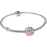 Pandora 08324 Starter Bracelet Infinity Rose Magical Silver Jewellery for Women Elegant Gift Idea
