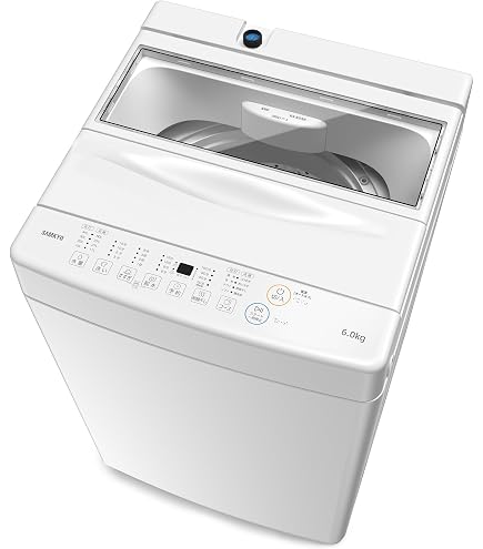 Amazon | AQUA アクア AQW-S6M 6.0kg 全自動洗濯機 | 洗濯機 通販