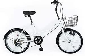 Amazon 21technology ミニベロ インチ 小径車 シマノ6段変速ギヤ カゴ付き 自転車 シティサイクル 街乗り 通勤 通学 Sk6 21technology 小径車 ミニベロ