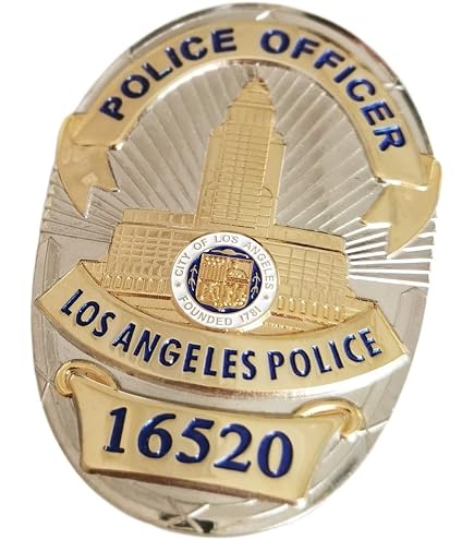 Amazon.co.jp: ブローチ アメリカンロサンゼルスバッジ LAPD 探偵