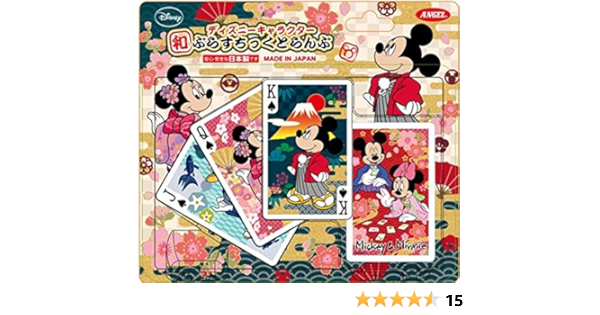 Amazon 和ぷらすちっくとらんぷ ディズニーキャラクター トランプ 日本製 カードゲーム トランプ おもちゃ