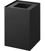 Amazon｜山崎実業(Yamazaki) トラッシュカン ブラック 約W18XD18XH33cm