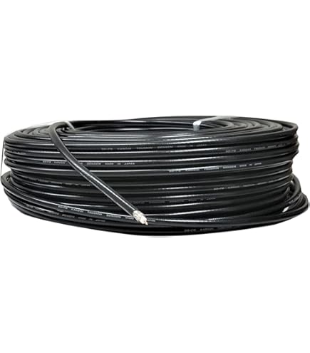 fujikura 5D-FB-LITE 100m 50Ω 無線用 同軸ケーブル 黒色 1巻