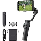 DJI ジンバル Osmo Mobile 6 スレートグレー【国内正規品】機能アップグレード 3軸スマホジンバル トラッキング機能 内蔵延長ロッド 携帯性＆折りたたみ設計 Android＆iPhone用ジンバル Vlogスタビライザー YouTube