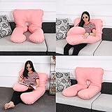 取り外し可能なuフルボディ支持枕出産妊娠女性の枕の形をした