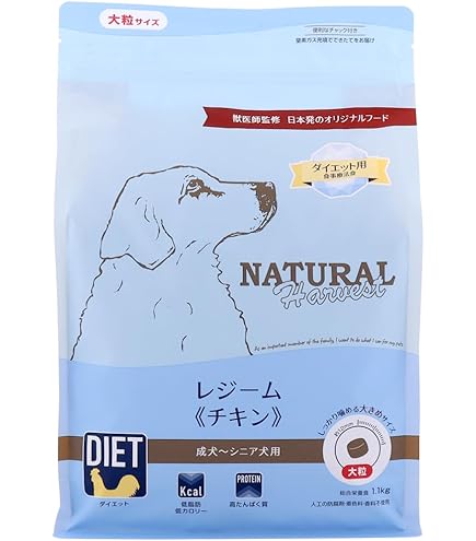 Amazon.co.jp: ナチュラルハーベスト レジーム チキン 5kg 大粒 療法食