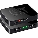 Hikary HDMI 分配器 1入力2出力 3D対応 HDMI スプリッター ２画面同時出力可能！ 4K2K(2160p)/3D映像対応