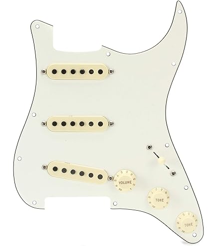 Amazon | Fender フェンダー ◇ Pre-Wired Strat Pickguard, Tex-Mex