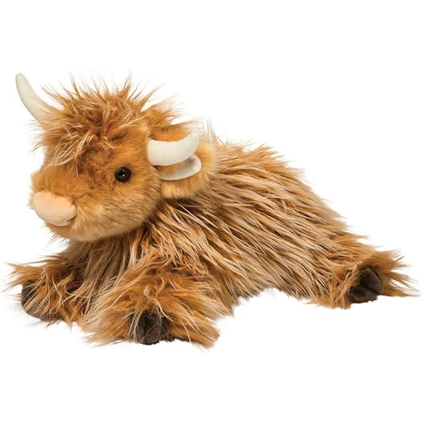 living nature highland cow soft toy