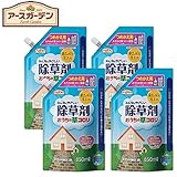 アース製薬　EGみんなにやさしい除草剤おうちの草コロリ　詰替　850ml×4セット【同梱・代引不可】