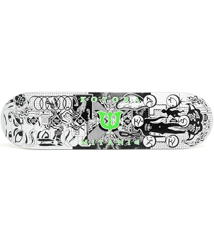 Amazon | Evisen (エビセン) EVI LOGO WHITE デッキ 8 or 8.125 or