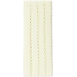 キャプテン Picot (ピコ) ふちどりニットテープ 幅11mm×長さ2m col.2 オフホワイト×オフホワイト CP195