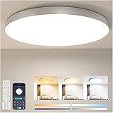 Coizabera LED シーリングライト 6畳 28W 3600lm 調光調色 豆電球常夜灯 天井照明器具 おしゃれ 蛍光灯 リモコン付き スマホAPP操作 6～8畳 和室/洋室/寝室/玄関/リビング/キッチン適用