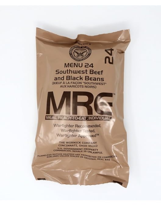 Amazon | 【2025年検品】米軍戦闘食 MRE caseA | ノーブランド品
