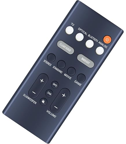 Amazon | YAMAHA 互換リモコン サウンドバーリモコン SR-B20A | 純正品