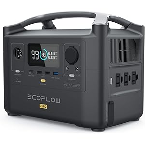 ECOFLOW(エコフロー) ポータブル電源 EcoFlow RIVER Pro 720Wh 出力600W(ピーク120…