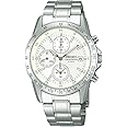 Seiko Selection Men's Quartz Chronograph Watch, silver/white