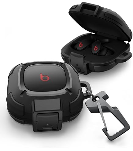 Amazon | Beats Fit Proクリアケース、ロック付き、フルボディBeats